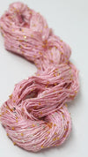 Beaded silk and sequins yarn by Artyarns, light H Series in color H37G1200, showcasing shimmering beaded texture and elegant design.