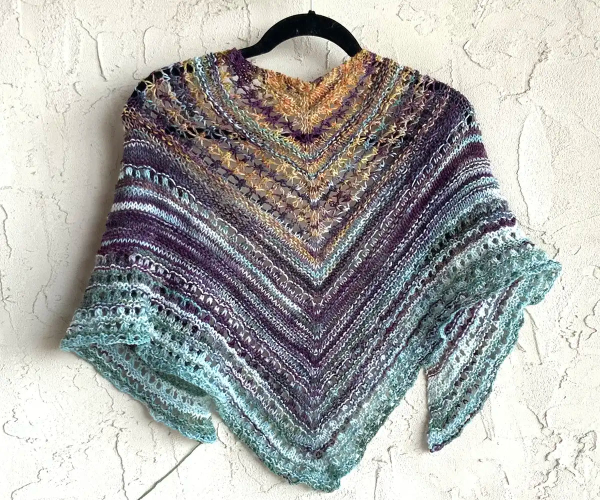 Artyarns | Inspiration Club March 2023 | Sierra Bloom Shawl Kit