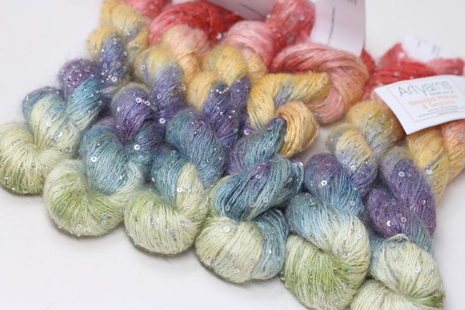 Artyarns - Daily Deal - 6/24/2020 Beaded Mohair with Sequins - fabyarns