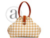 Black Atenti Betty handbag with bird detail, stylish leather bag featuring a structured shape and elegant design.