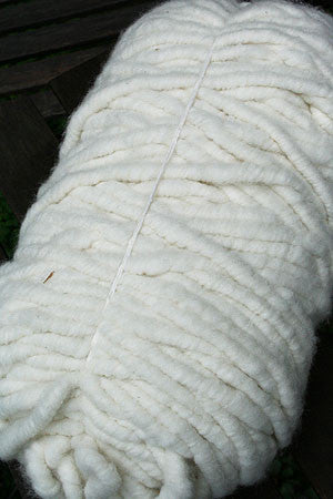 White Bagmith Merino Wool Bumps, soft and textured wool accessories, showcasing the natural wool bumps on a clean white background.