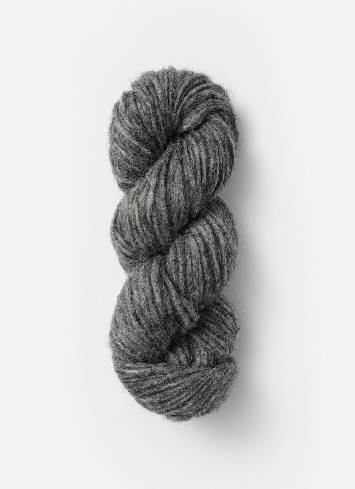 Blue Sky Fibers Techno Alpaca, Silk, and Merino yarn in a soft blue color, showcasing the fluffy, luxurious fiber texture.