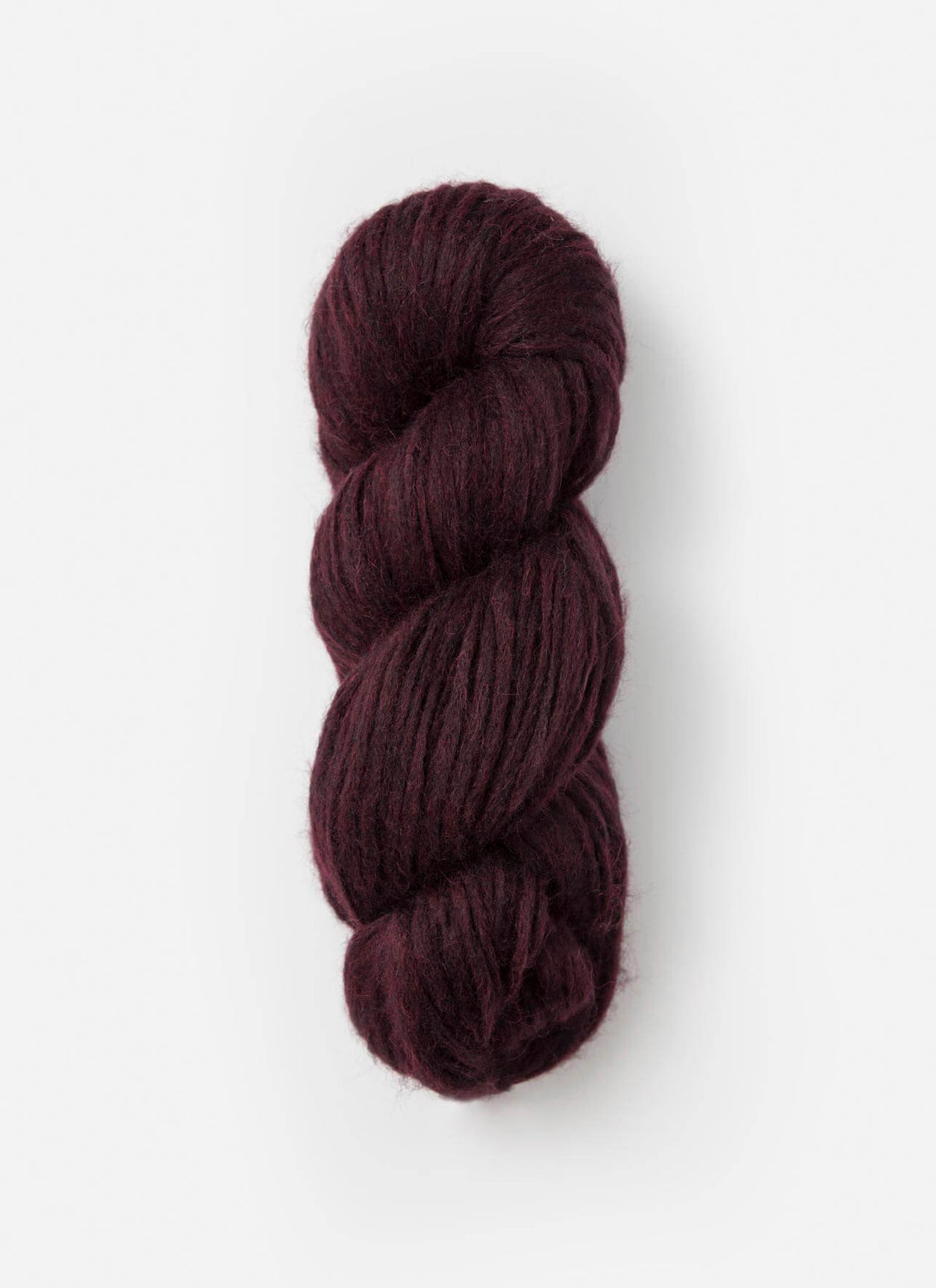 Blue Sky Fibers Techno Alpaca/Silk/Merino yarn in a soft blue color, showcasing the textured fiber blend and skein details.