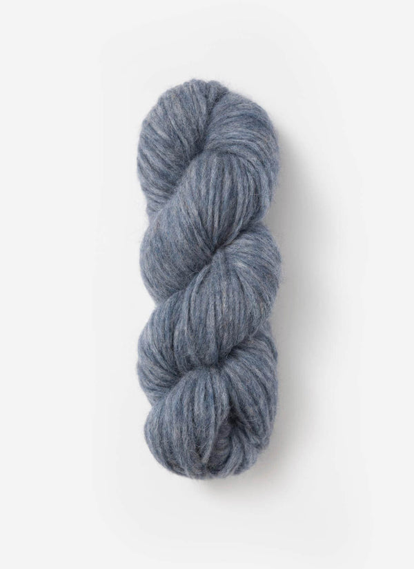 Blue Sky Fibers Techno Alpaca and Silk Merino yarn ball showcasing soft, multicolored alpaca, silk, and merino fiber blend.