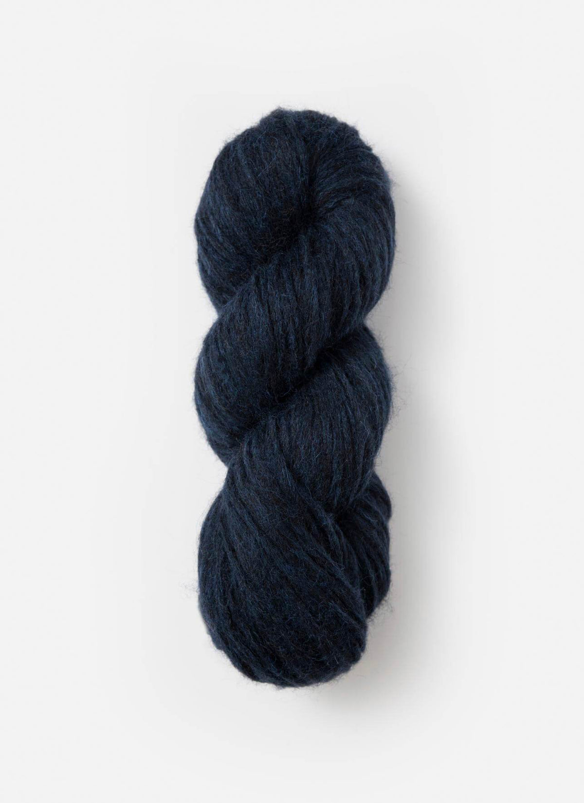 Blue Sky Fibers Techno alpaca, silk, and merino yarn in soft blue, showcasing its smooth, luxurious fiber blend and fine texture.