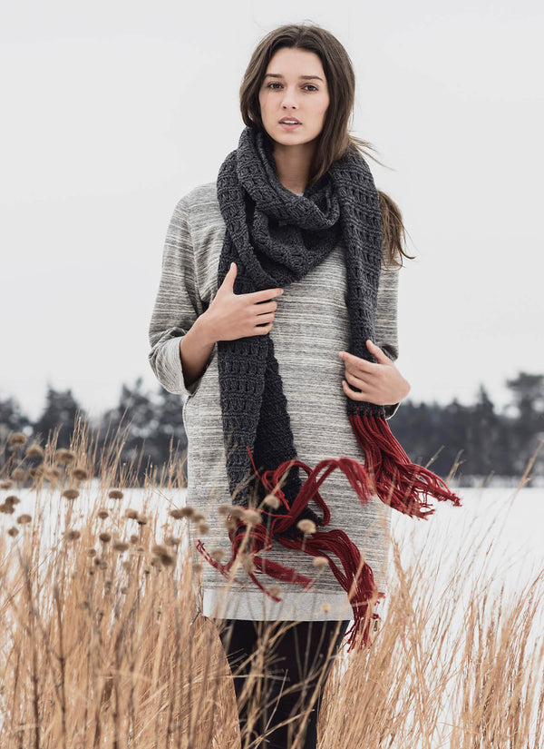 Blue Sky Fibers | Woolstok | Silver Bay Scarf - Grab & Go Kit