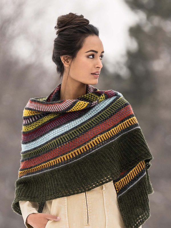 Blue Sky FIbers | Woolstok Light Bundles | 14 Color Shawl Kit