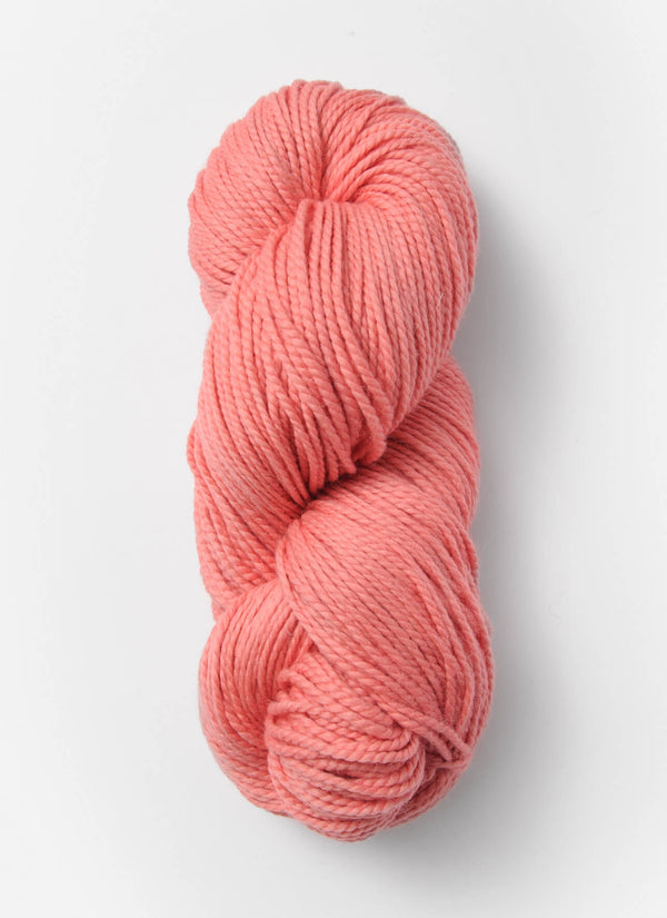 Blue Sky Fibers Extra Alpaca Merino aran yarn in soft blue, showcasing thick, cozy alpaca and merino wool fibers.