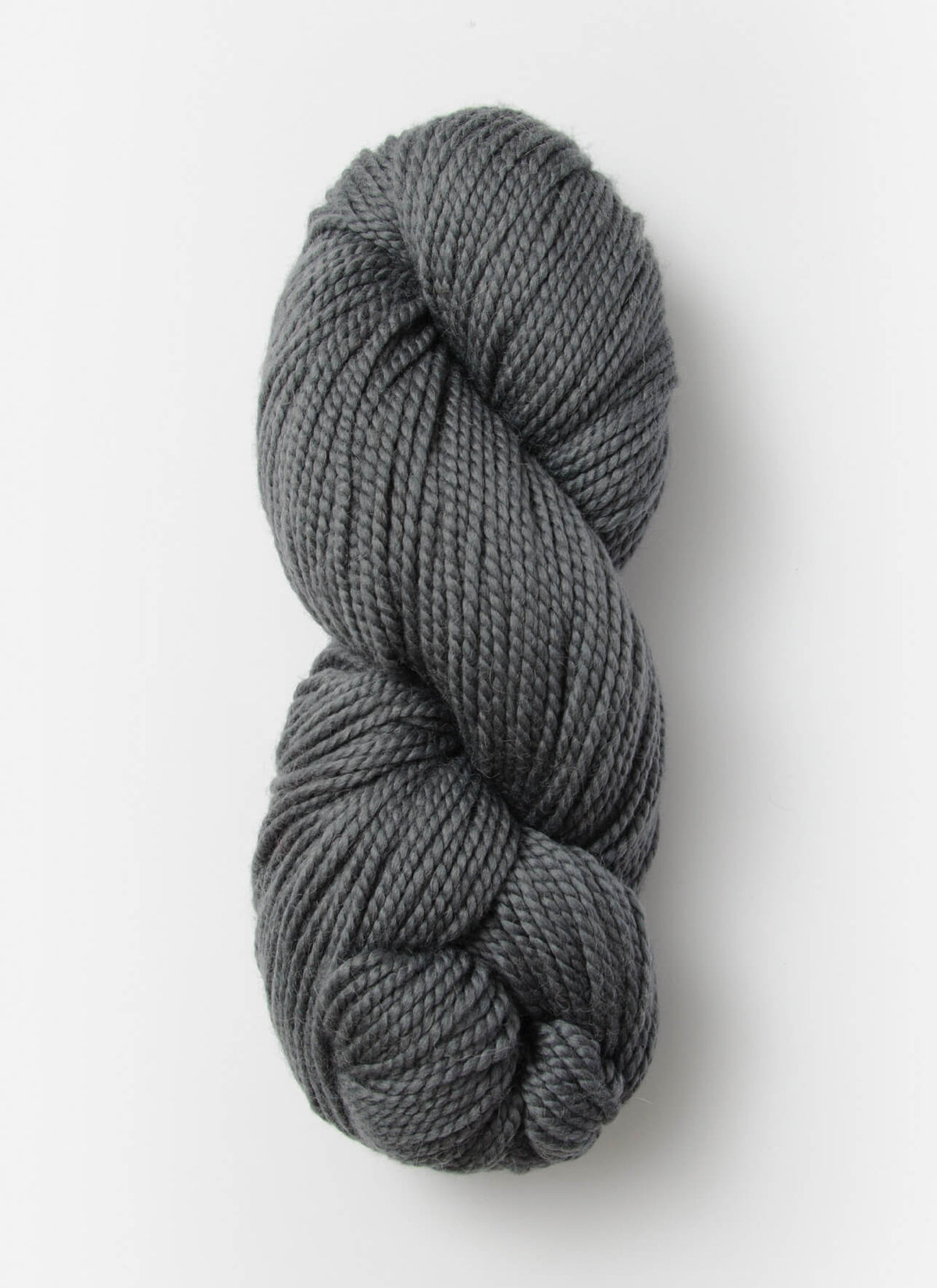 Blue Sky Fibers Extra Alpaca Merino Aran yarn in soft blue, showing thick, cozy alpaca wool skein with textured fibers.