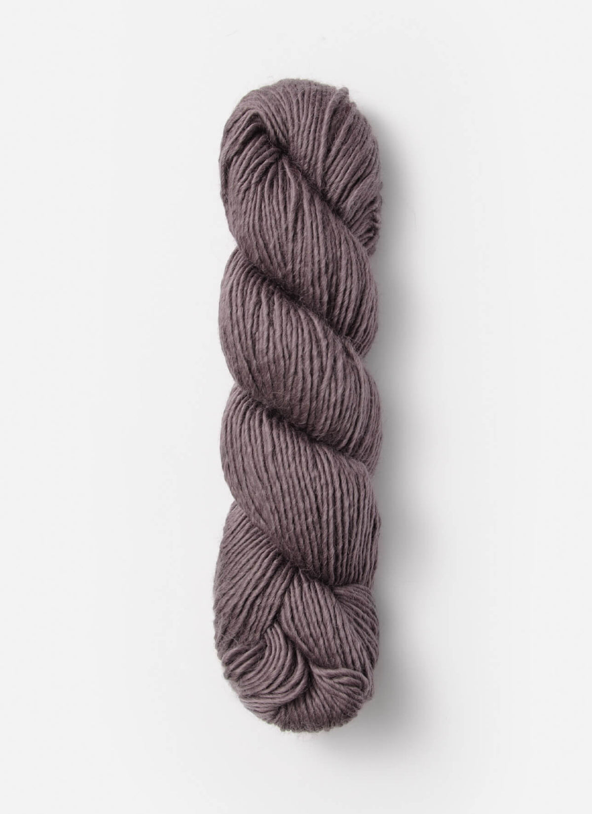 Blue Sky Fibers Suri Merino alpaca and merino yarn in soft blue, showcasing the smooth, spun fiber with a gentle sheen.
