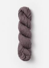Blue Sky Fibers Suri Merino alpaca and merino yarn in soft blue, showcasing the smooth, spun fiber with a gentle sheen.