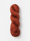 Blue Sky Alpacas Worsted Organic Cotton in solid blue sky color, showcasing soft, tightly spun yarn for knitting or crochet projects.