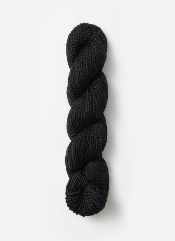 Blue Sky Alpacas Baby Alpaca Sport Weight solid-colored yarn in soft blue, showcasing the smooth, plush fiber texture.