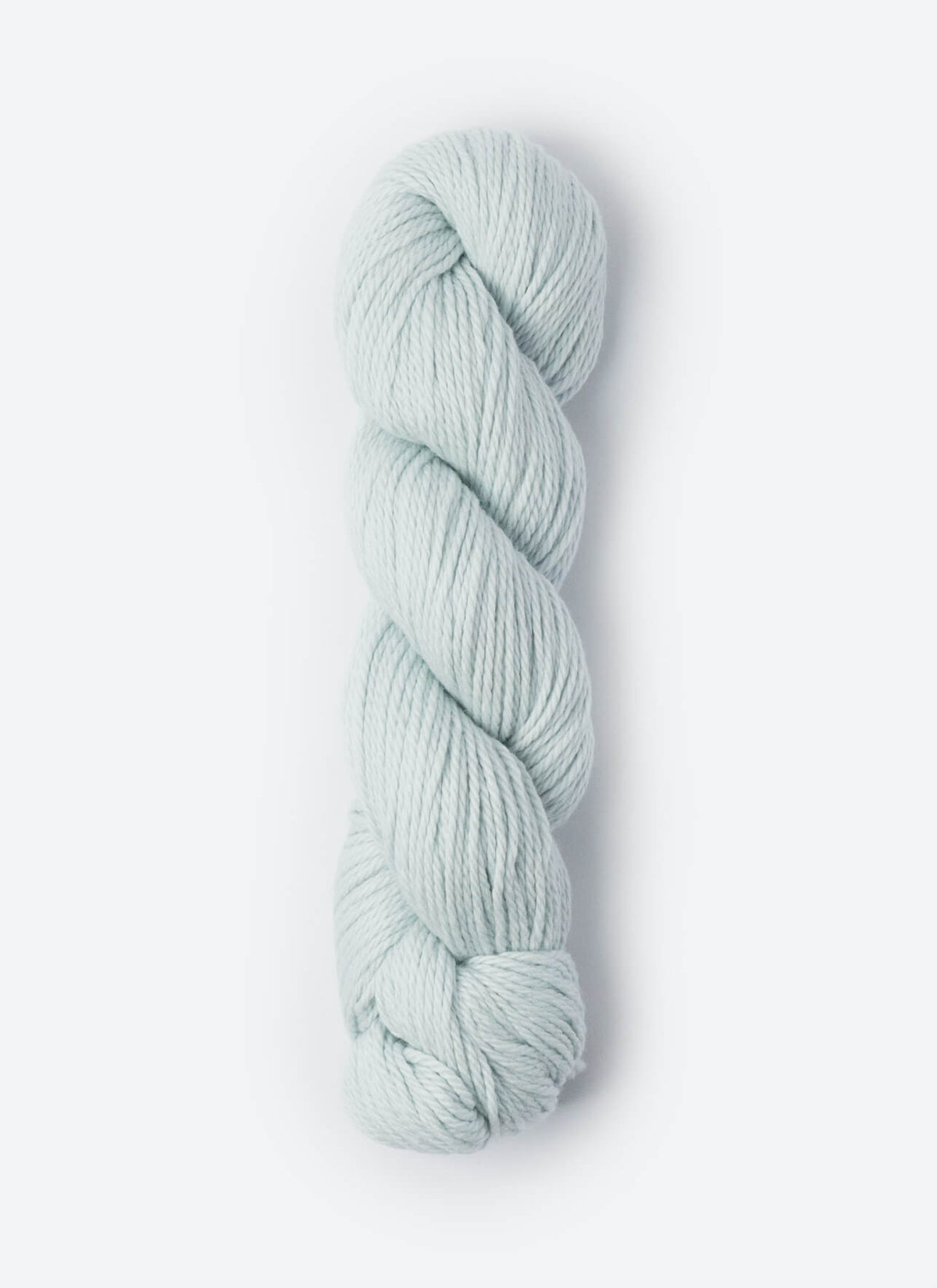 Blue Sky Fibers Sweater Worsted superwash knitting yarn in soft blue, suitable for cozy handmade sweaters, by Blue Sky Alpacas.