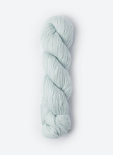 Blue Sky Fibers Sweater Worsted superwash knitting yarn in soft blue, suitable for cozy handmade sweaters, by Blue Sky Alpacas.