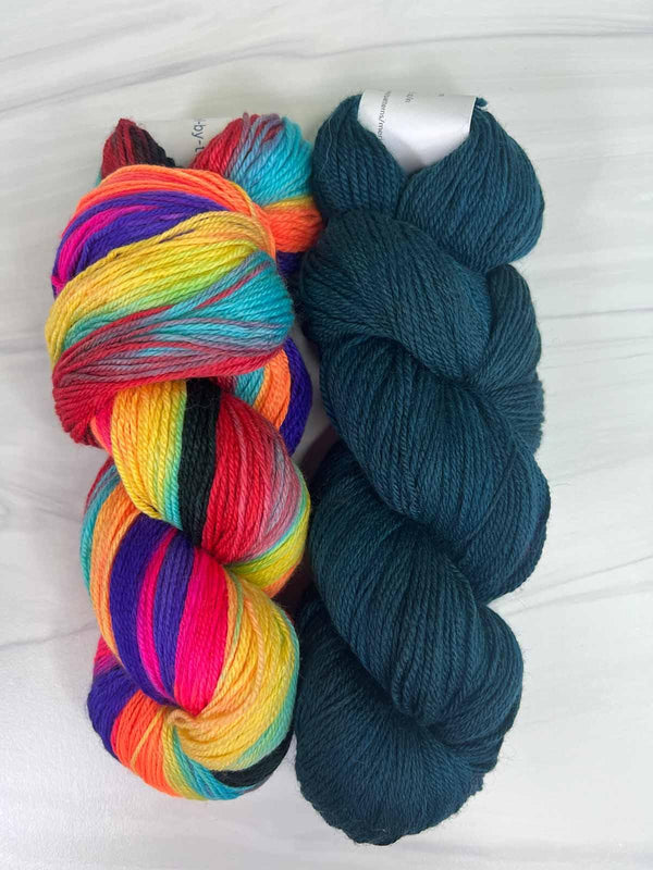 Artyarns - Kit - Neon Triangle / Rectangle Shawl Kit - fabyarns