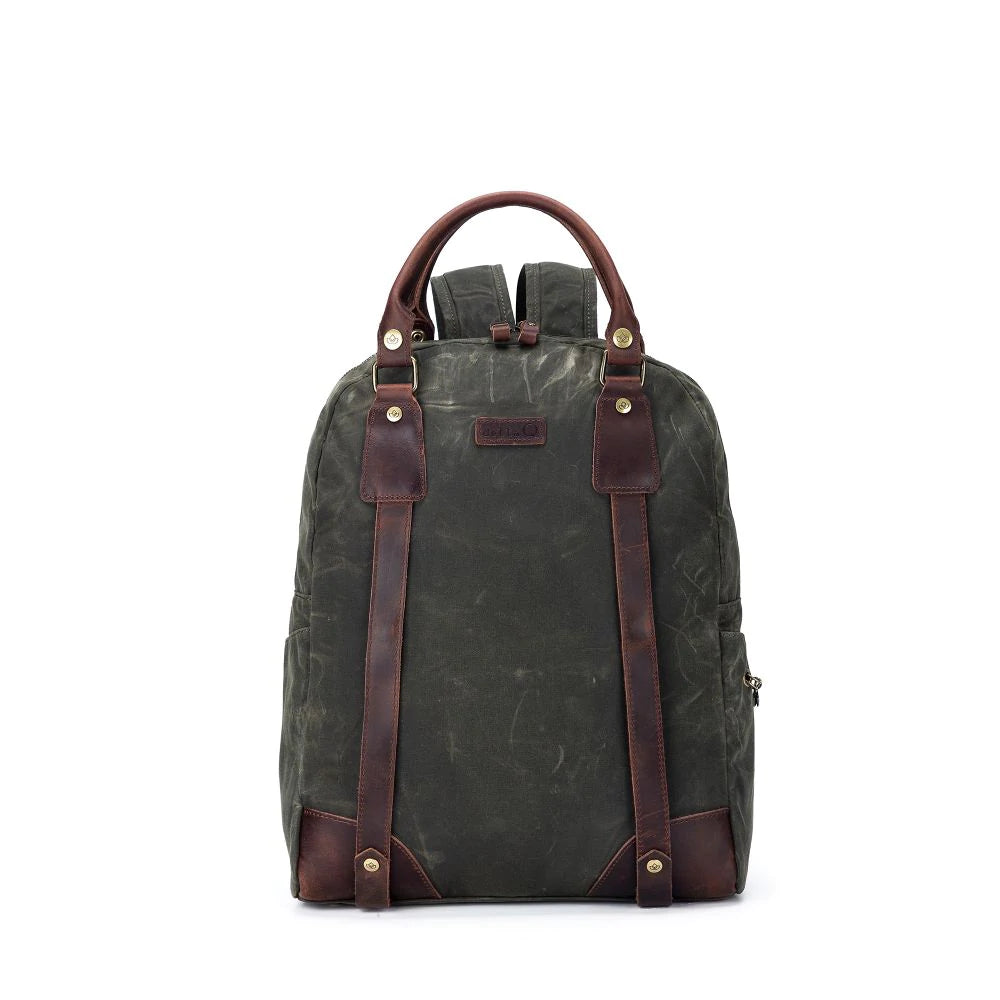 Della Q | Makers Collection | Canvas Backpack