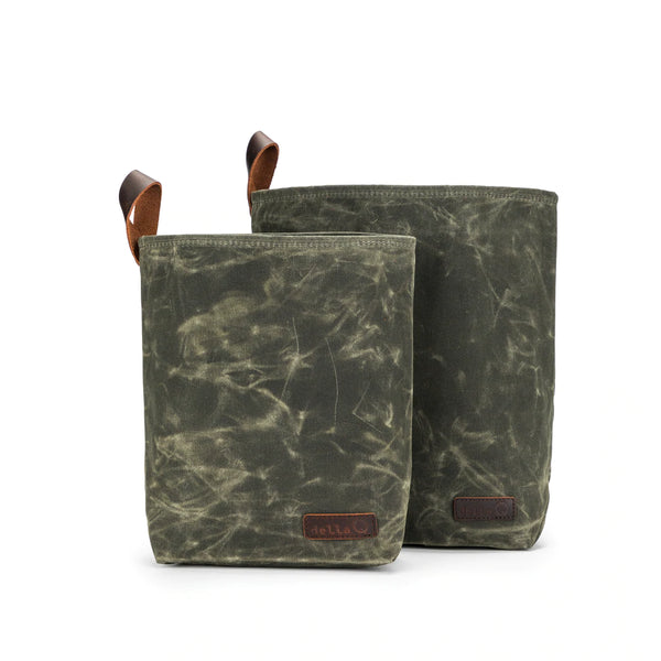 Della Q | Maker's Canvas Knit Sacks (Set of 2)