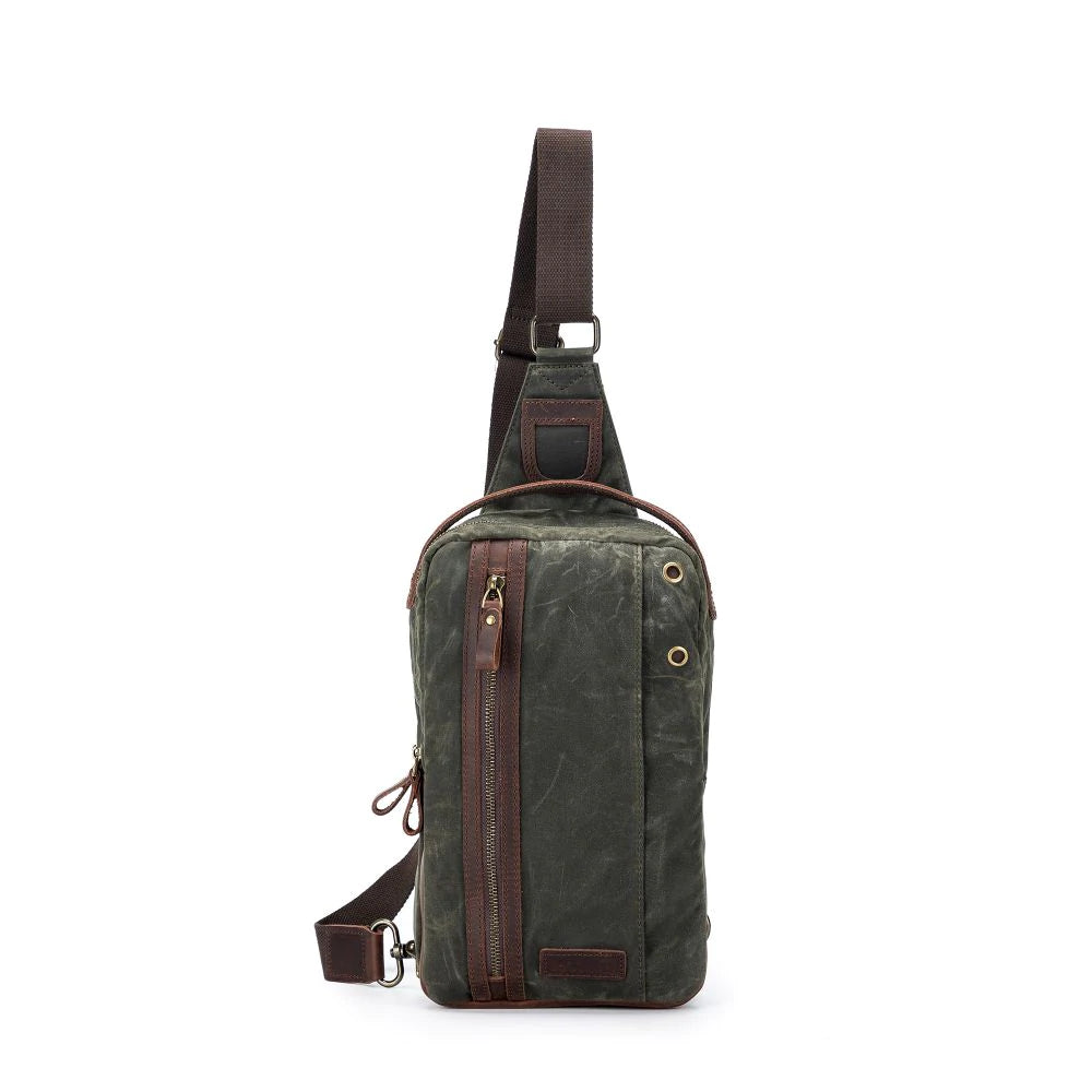 Della Q | Makers Collection | Canvas Mini Messenger