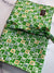 Della Q double point knitting needle rollup case with multiple compartments, made of fabric in a stylish design.