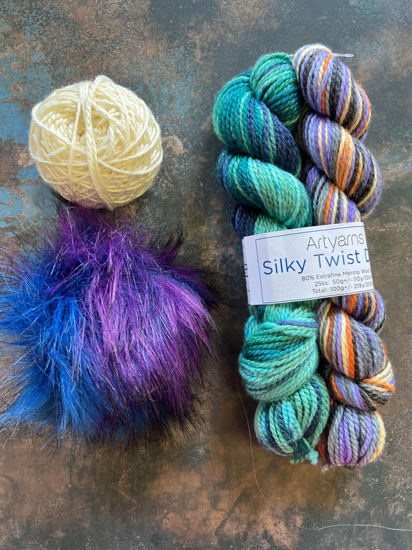 Artyarns - Silky Twist Duo Hat & Cowl Kits