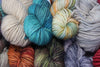 Jade Sapphire 8 Ply Cashmere yarn in a soft, luxurious skein, showcasing the high-quality cashmere fibers and rich texture.