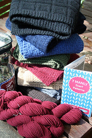 Jade Sapphire - Cashmere Scarf Kit for HIM