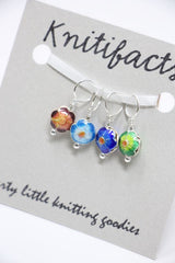 Knitifacts Stitch Markers- Med (to Size US9/5.50mm)