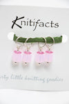 Knitifacts Stitch Markers- Med (to Size US9/5.50mm)