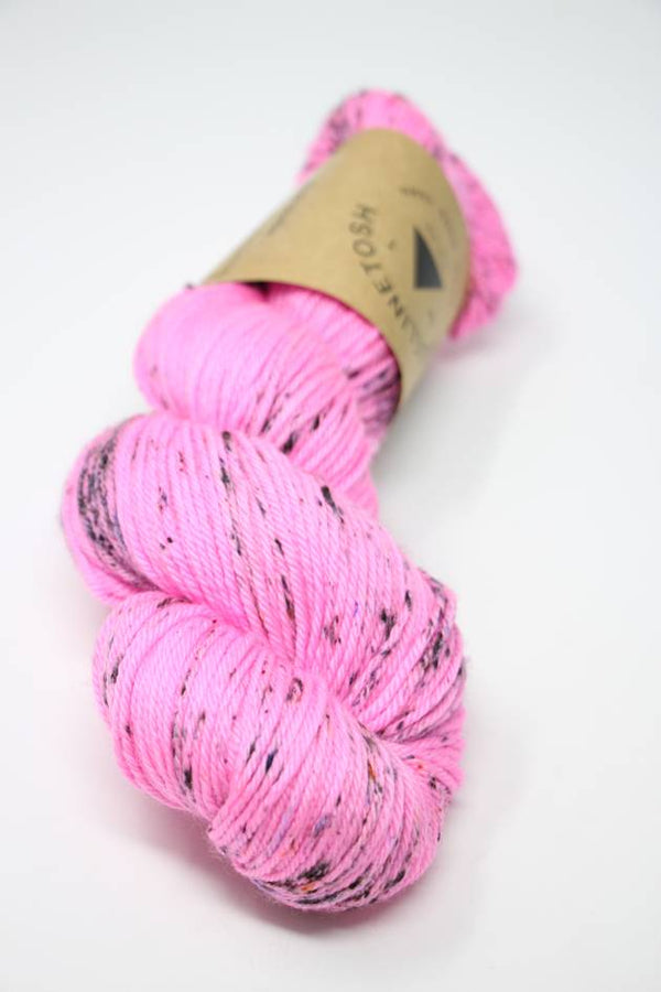 Madelinetosh Tosh DK yarn in Beach Bonfire color, soft and vibrant wool-dk weight for knitting or crocheting projects.