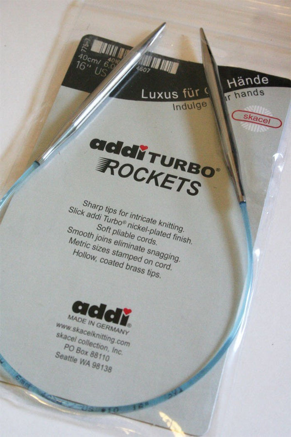 Addi Rocket 20" (50 cm) Circular Knitting Needles