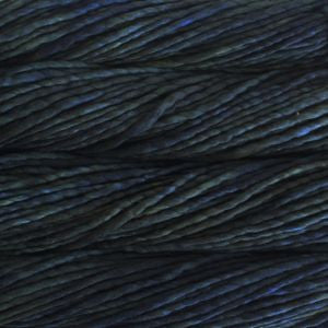 Malabrigo Rasta merino wool yarn in vibrant colorway, showing thick, soft, hand-dyed yarn with twisted texture.