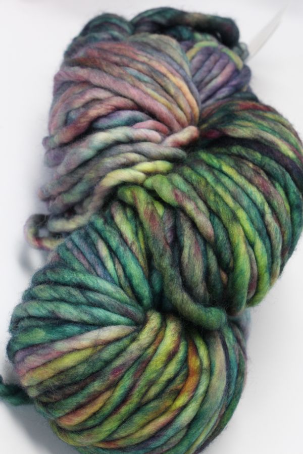 Colorful Malabrigo Rasta merino wool yarn skein with vibrant rainbow hues, showcasing soft, chunky Malabrigo Rasta yarn for knitting or crochet