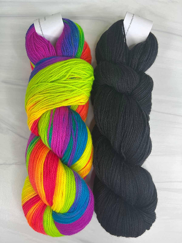 Artyarns - Kit - Neon Triangle / Rectangle Shawl Kit - fabyarns