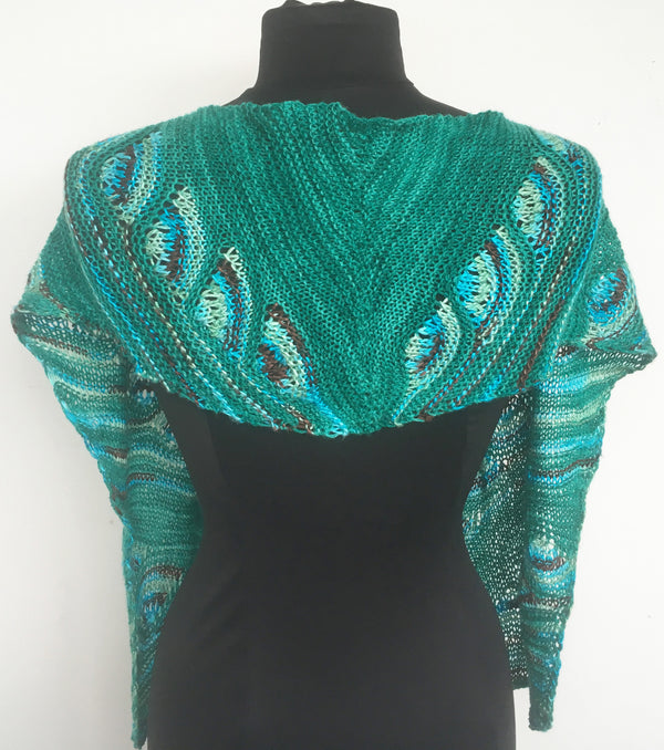 Artyarns Knitalong Kit - Peacock Shawl/Scarf (2 versions)