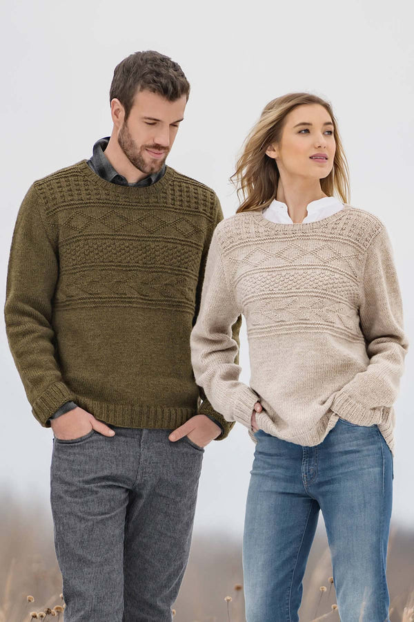 Blue Sky Fibers - Kit - Pemberton Pullover (Woolstok)