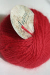 Plymouth Angora Yarn in vibrant candy red color, showcasing soft, fluffy angora fiber suitable for knitting projects
