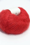 Rowan Kidsilk Haze yarn in Ruby color, soft and delicate knitting or crochet yarn for children's or lightweight projects.