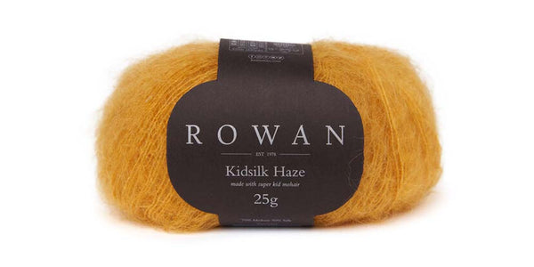Rowan Kidsilk Haze yarn in Mineral color, soft and lightweight silk and mohair blend for knitting or crochet projects.