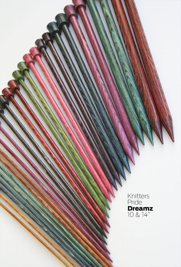 KnitPro (Knitters Pride) Dreamz | 10" Single Point Knitting Needles