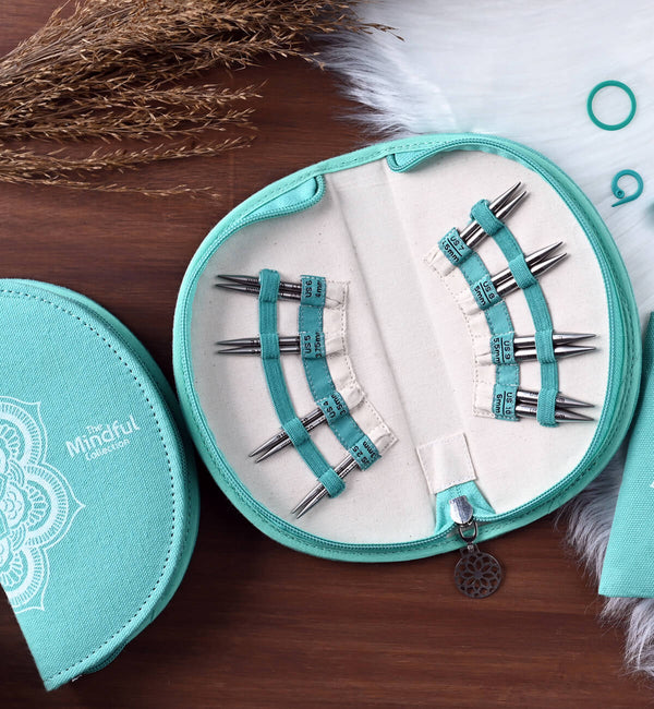 KnitPro (Knitters Pride) | Mindful Collection | Short Tip Lace Interchangeable Set | Generosity