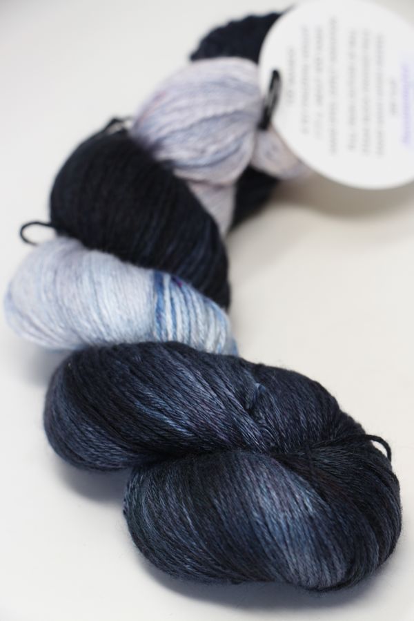 Theodoras Pearls - Handpainted Bamboo yarn