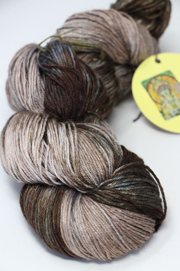 Theodoras Pearls - Handpainted Bamboo yarn
