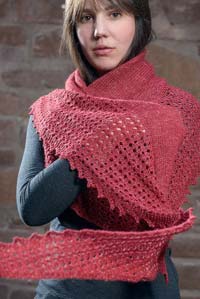 The Fibre Company - Kit - Elongated Triangular Shawl (Meadow)
