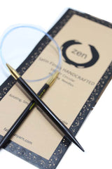 ZEN Ebony Circular Knitting Needles - 16 Inch Length US5/3.75mm