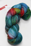 Fingering weight yarn from Zen Yarn Garden's Serenity 20 collection in soft, variegated colors, displayed in a skein.