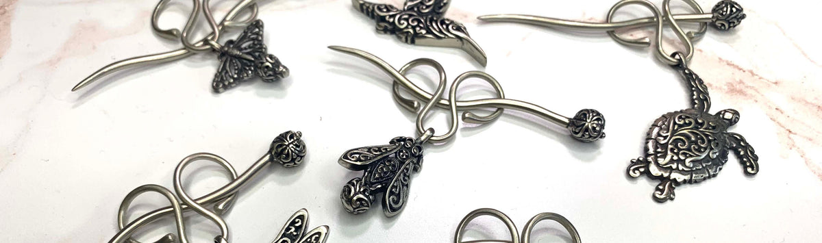 Jul Designs - Handmade Shawlpins & Stickpins - fabyarns