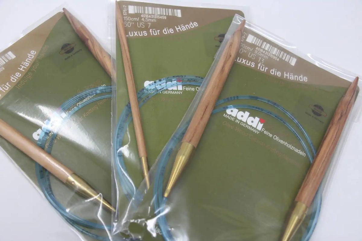 Addi Olive Wood Circular Needles