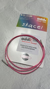 ADDI Click Cords - Ewenicorn Tip Set PINK Cords (For 5" Tip Sets)