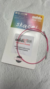 ADDI Click Cords - Ewenicorn Tip Set PINK Cords (For 5" Tip Sets)